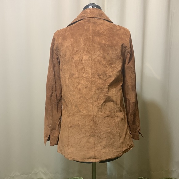Leather Shirt Jacket - Picture 2 of 2